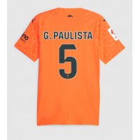 Fotballdrakt Herre Valencia Gabriel Paulista #5 Tredjedrakt 2023-24 Kortermet